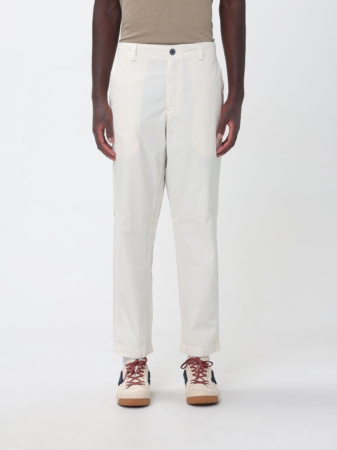 Murphy & nye Cotton Chino Trousers with Slash Pockets