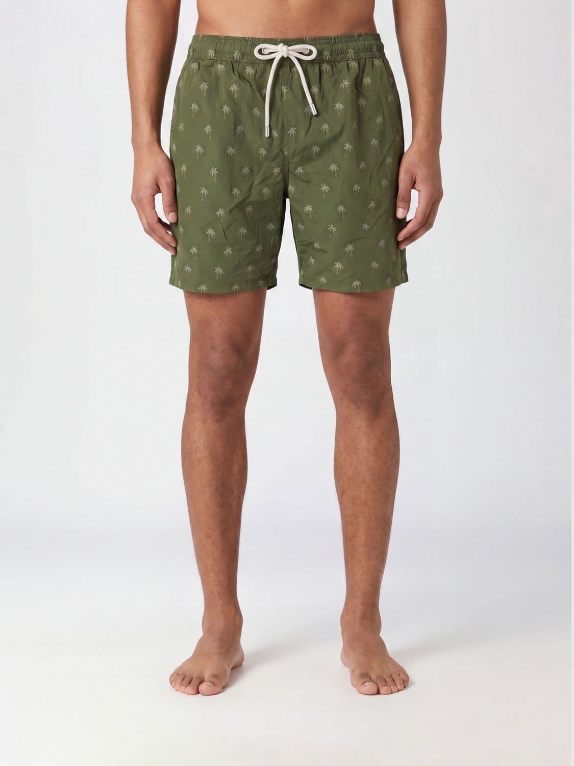 Mc2 Saint Barth Graphic Print Swim Shorts with Drawstring Waist · M