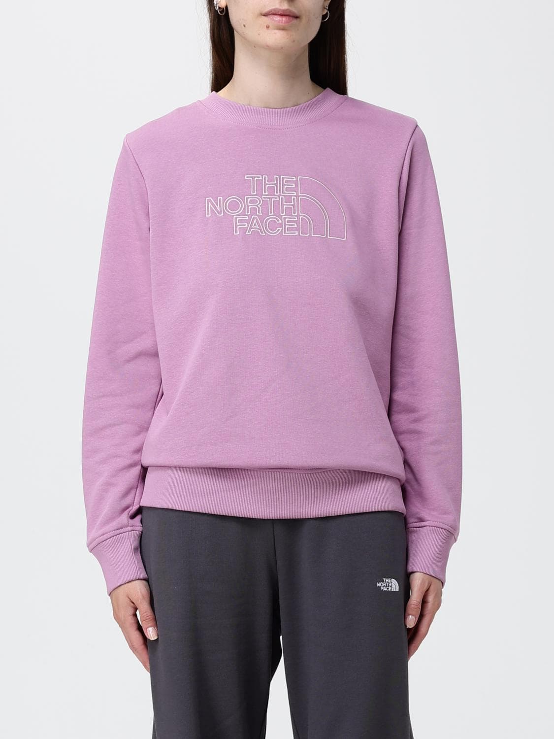 The North Face Sweatshirt Woman color Grey