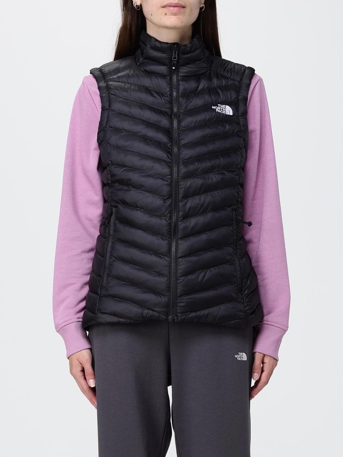 The North Face Waistcoat Woman color Black · S