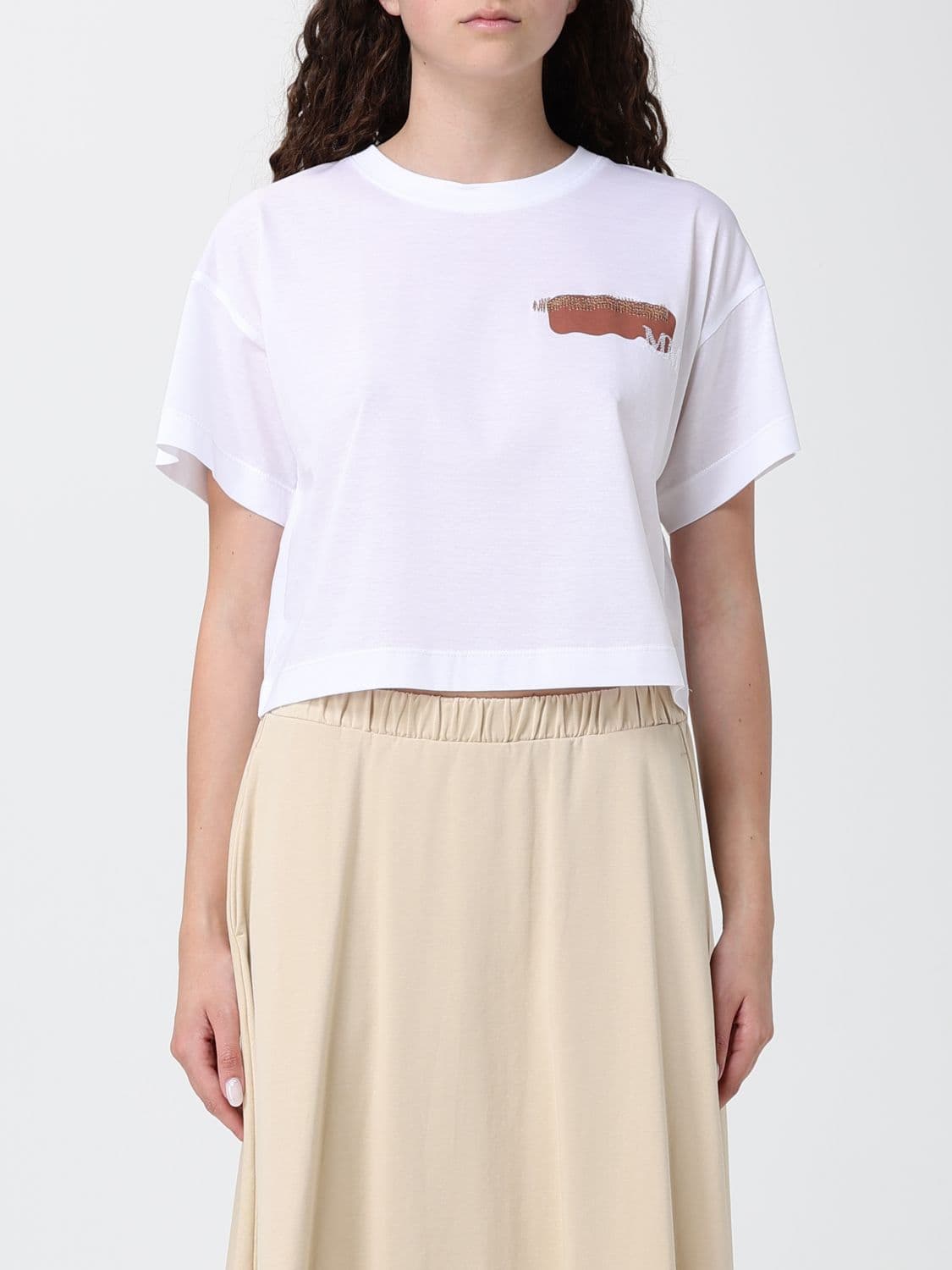 Mm Max Mara T-Shirt Woman color White