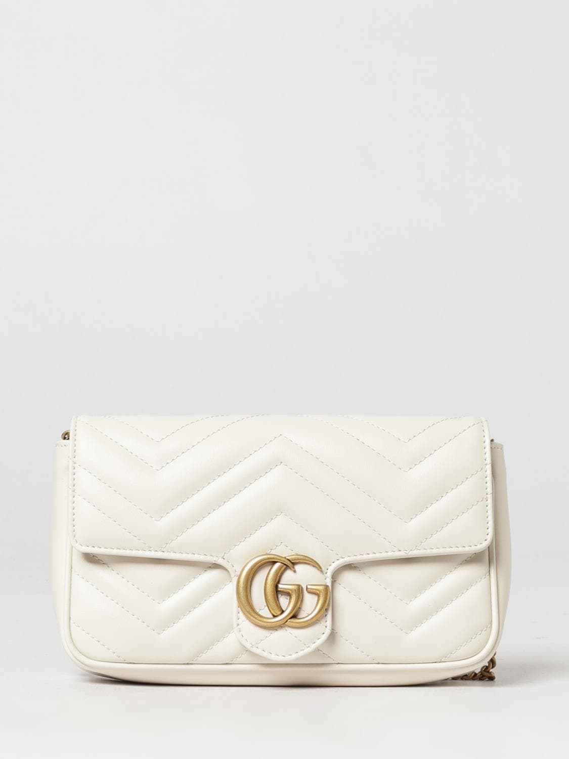 Gucci GG Marmont Matelassé Chevron Nappa Mini Shoulder Bag · OS