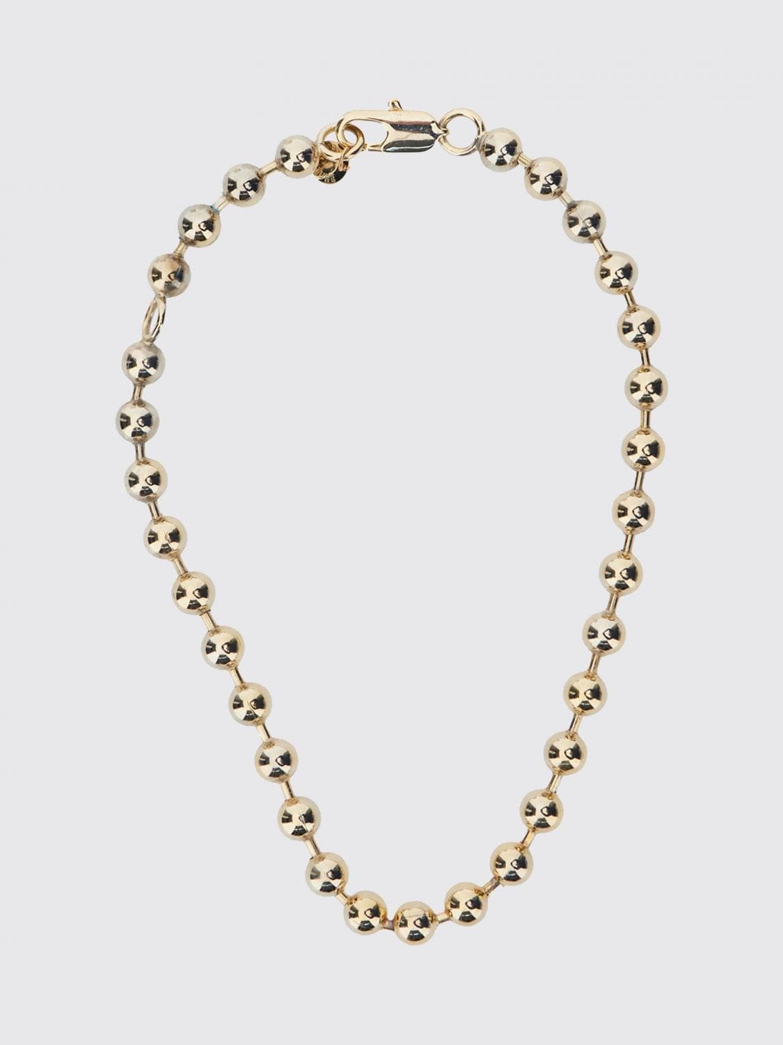 Semicouture Brass Choker Necklace with Trigger Clasp · OS