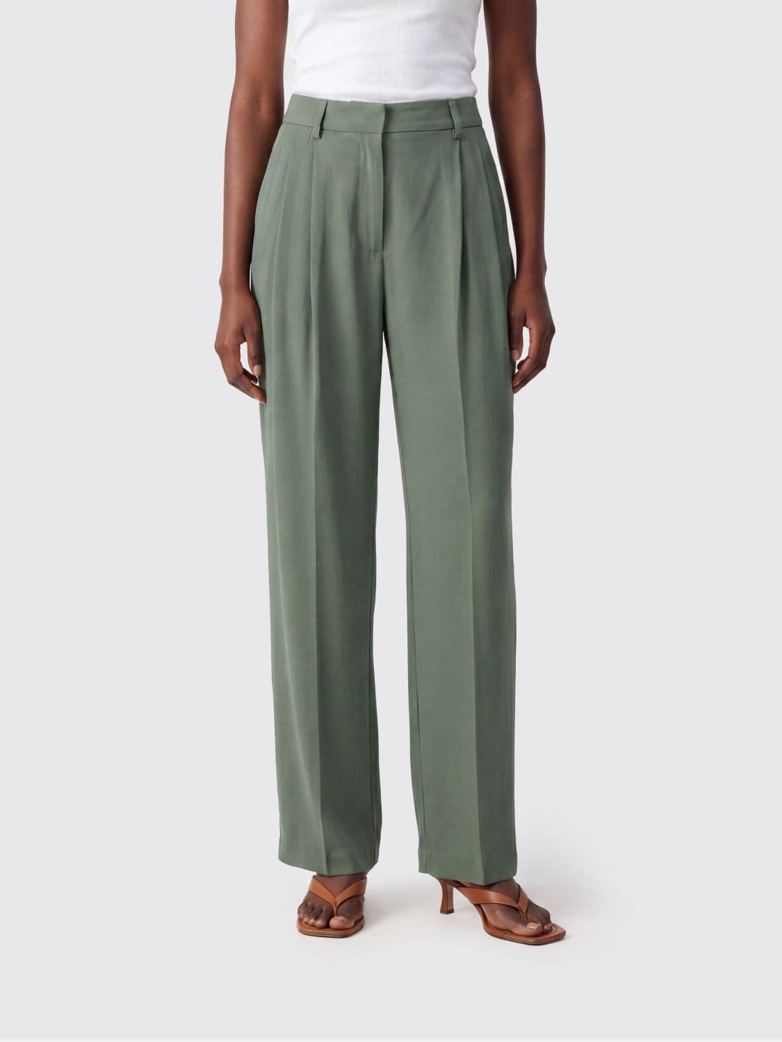 Semicouture Pants Woman color Green · 44