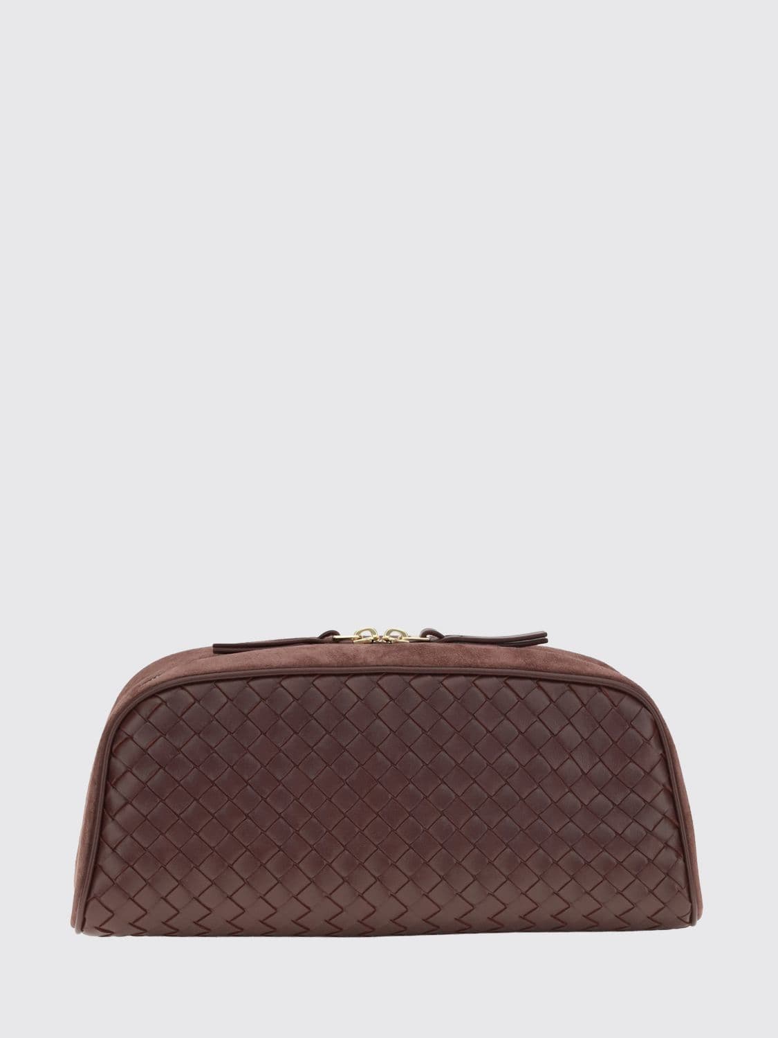 Bottega Veneta Nodo Intrecciato Woven Nappa Leather Clutch Bag
