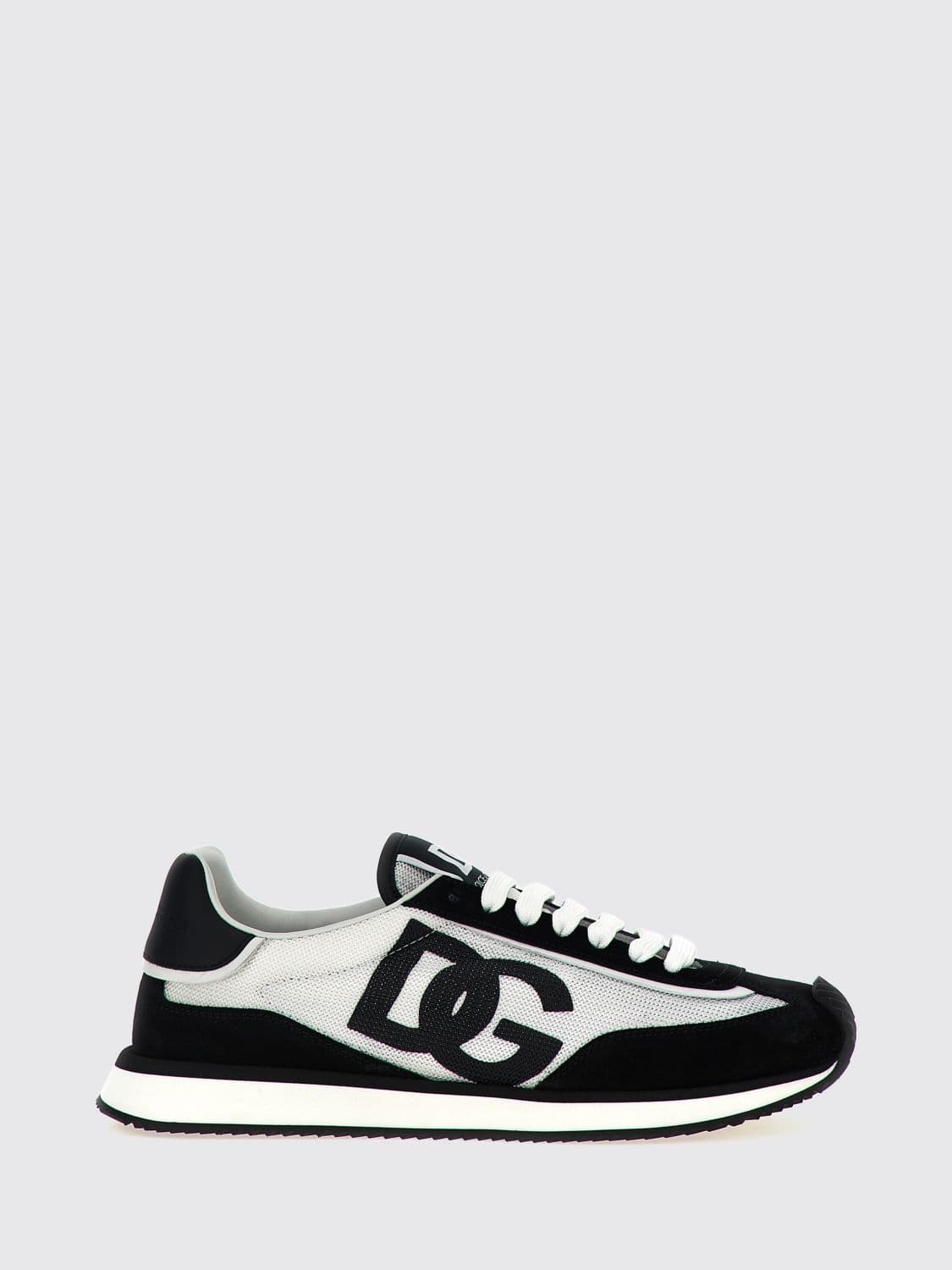 Dolce & Gabbana DG Cushion Low Top Sneakers in Leather and Mesh