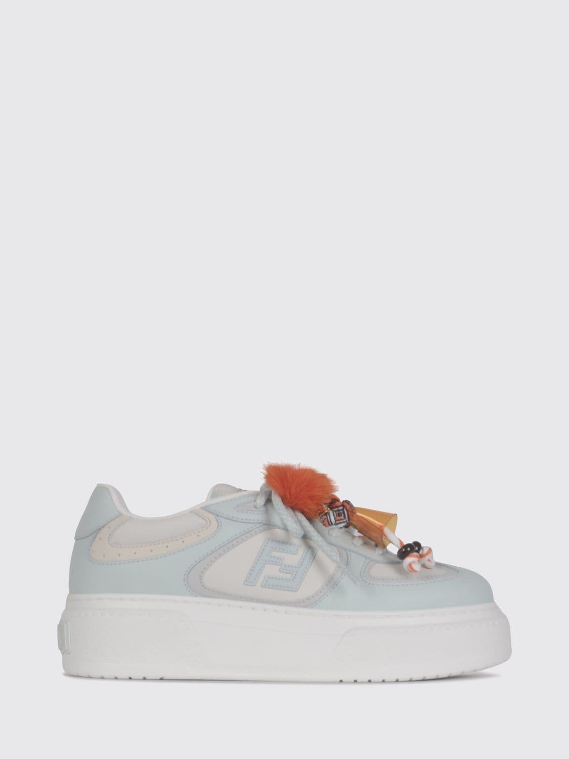 Fendi Sneakers Woman color Sky Blue