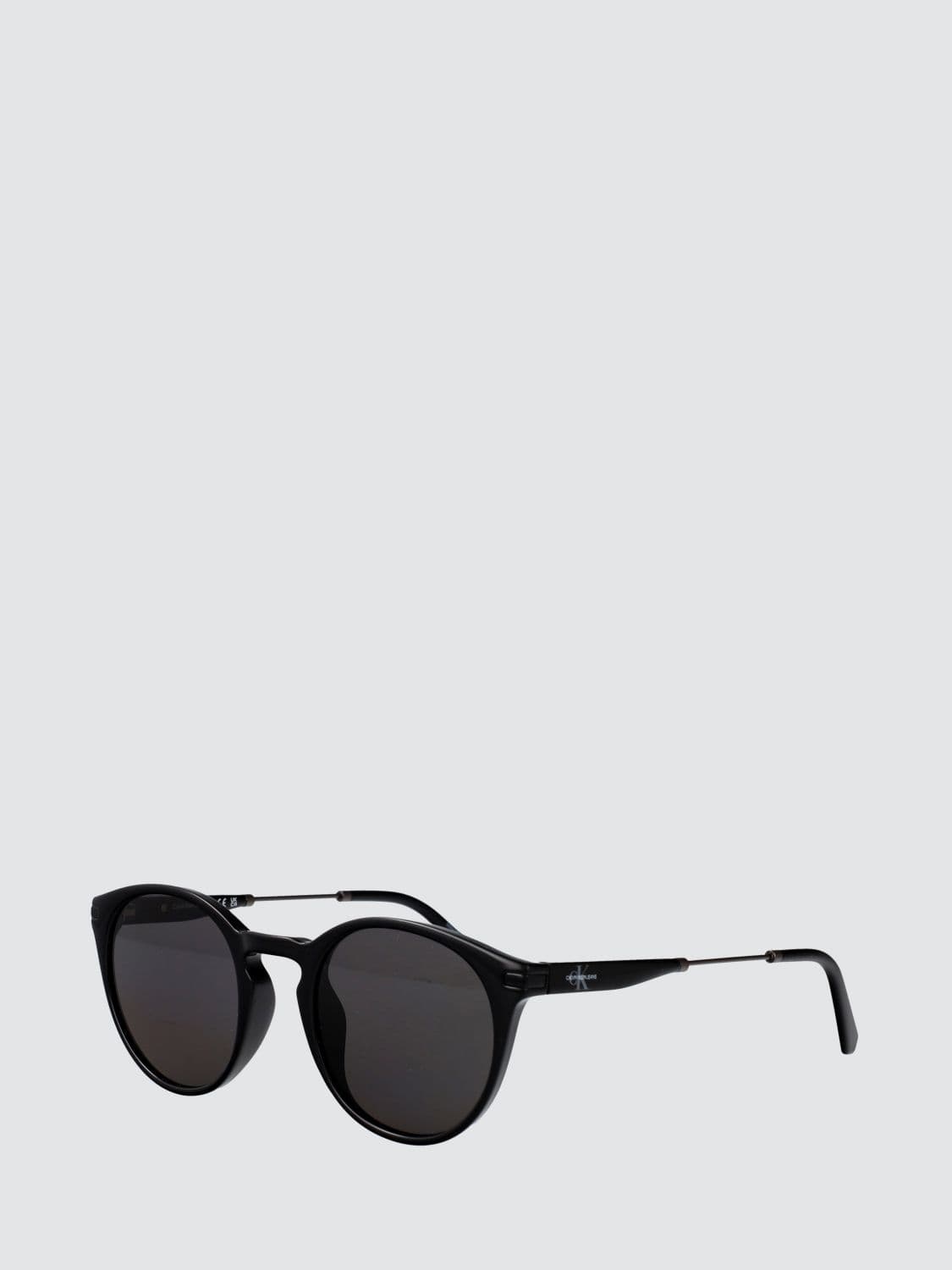 Calvin Klein Jeans Rounded Tortoiseshell Acetate Sunglasses · 49