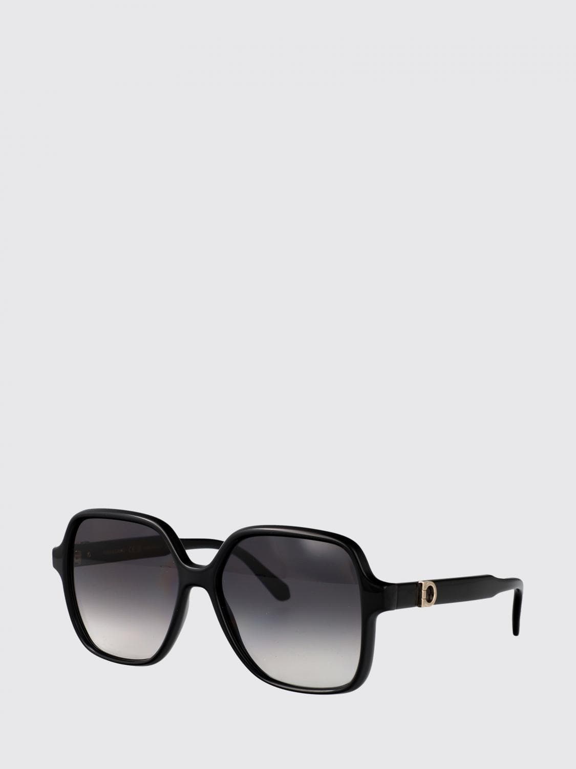 Ferragamo Butterfly Cat-Eye Acetate Sunglasses with Gancini Logo · 57