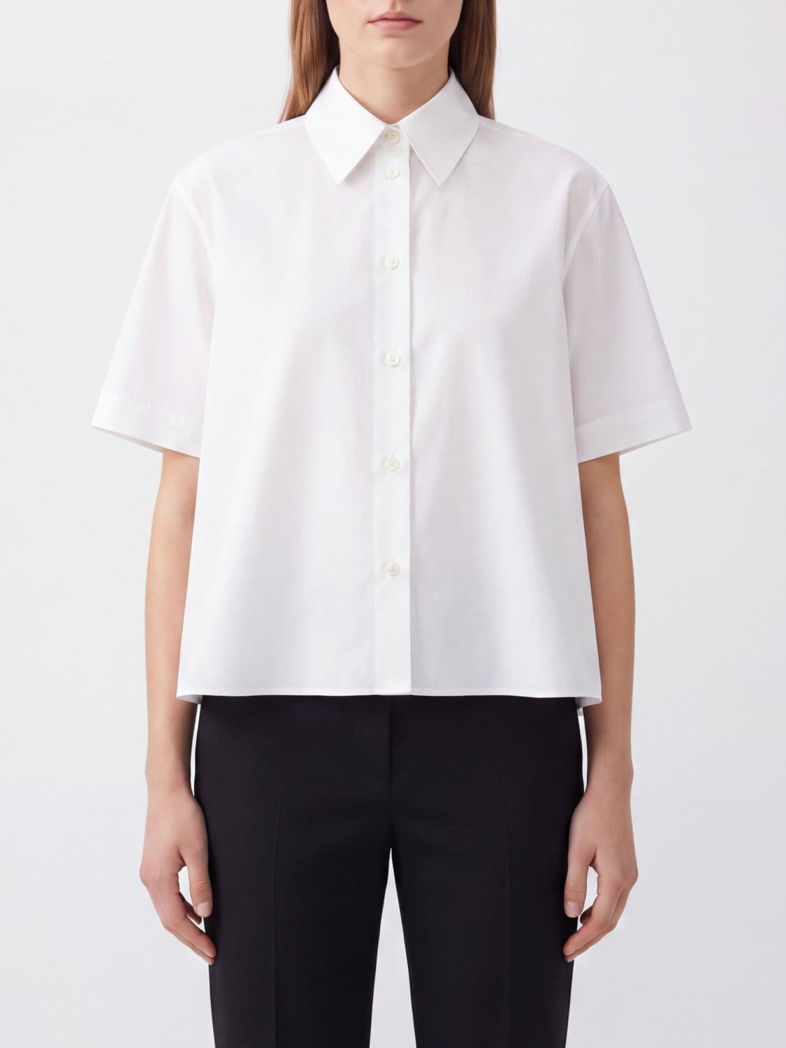Loewe Relaxed Fit Short-Sleeved Cotton Shirt