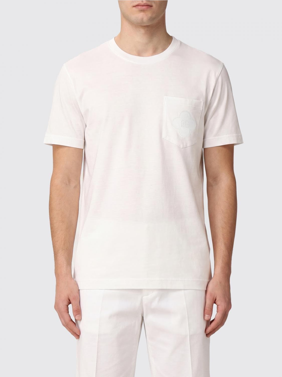 Dolce & Gabbana Cotton Crew-Neck T-Shirt with Patch Pocket