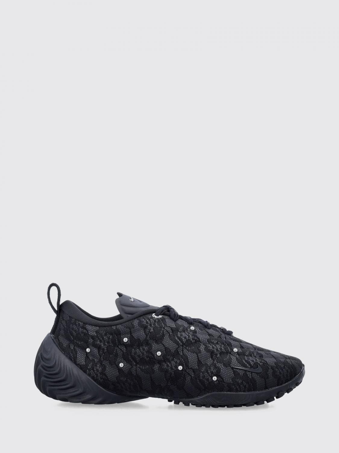 Nike Astra Ultra Premium Lace and Leather Trainers with Pearls and Crystals