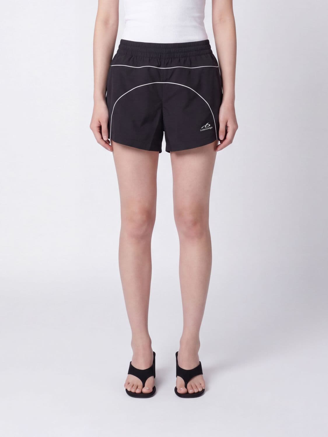 Balenciaga Shorts Woman color Black