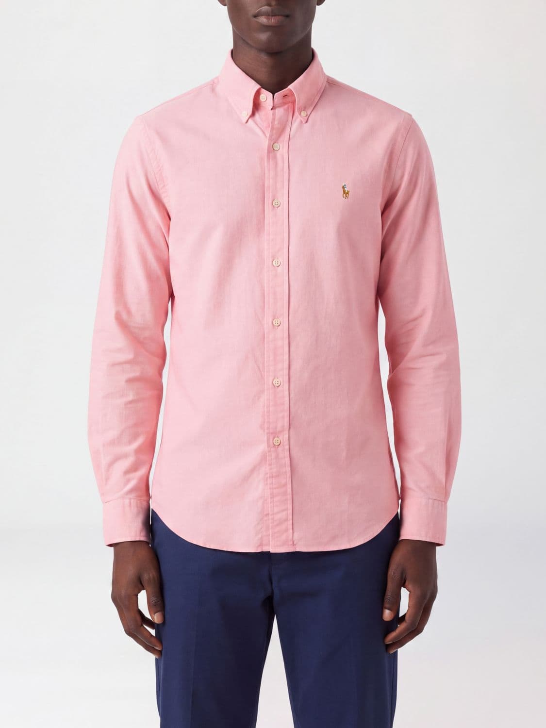 Polo Ralph Lauren Striped Cotton Button-Down Collar Shirt