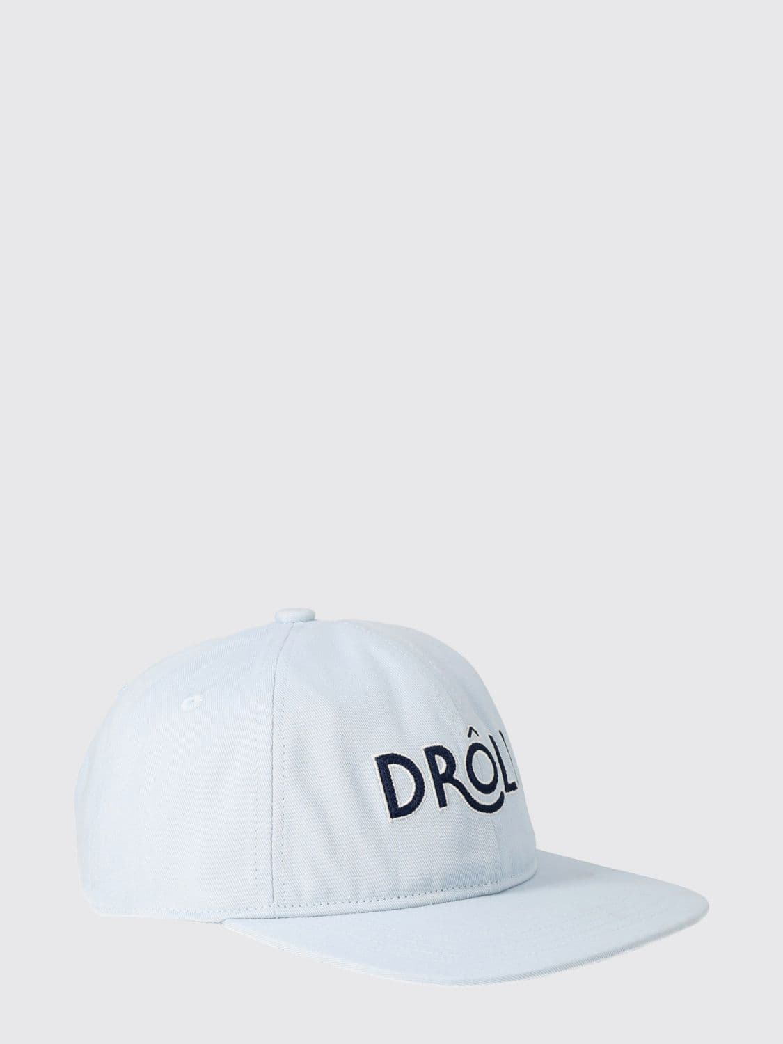 Drôle De Monsieur Cotton Baseball Cap with Embroidered Logo · OS