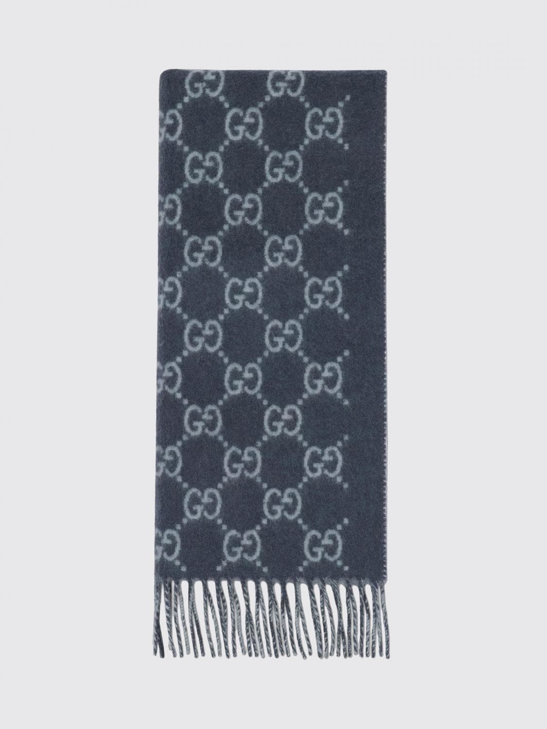 Gucci GG Logo Pure Cashmere Scarf