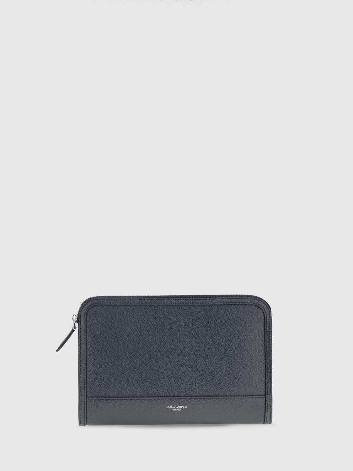 Dolce & Gabbana Atene Grained Calf Leather Document Holder · OS