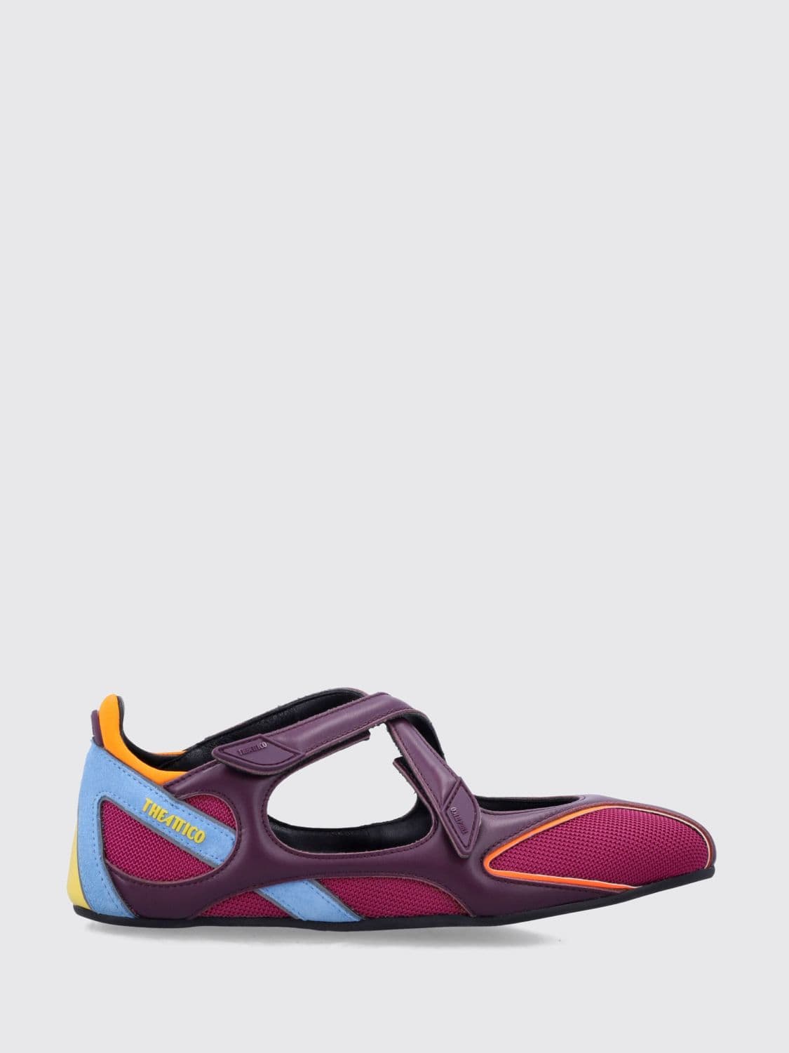 The Attico Floor 01 Mary Jane Flats with Abstract Print