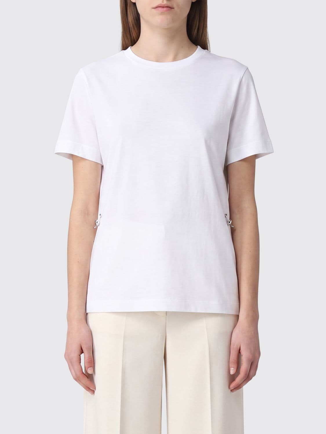 Herno Short-Sleeved Crew Neck T-Shirt in Pure Cotton