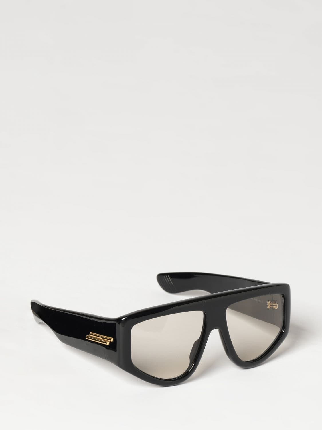 Bottega Veneta Aviator Flared Sunglasses in Acetate with Colored Lenses · OS