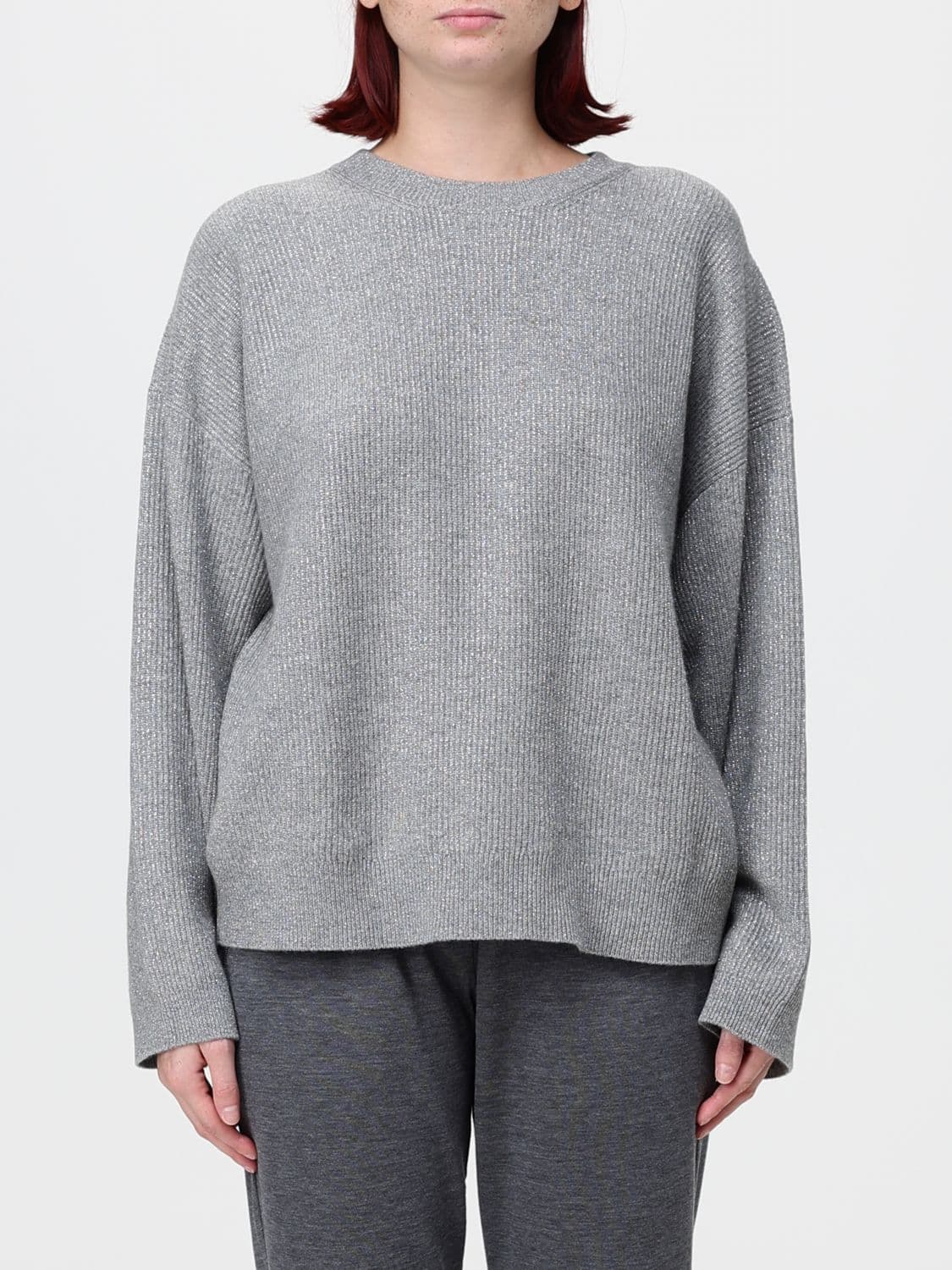 Brunello Cucinelli Relaxed Fit Cashmere Crewneck Jumper
