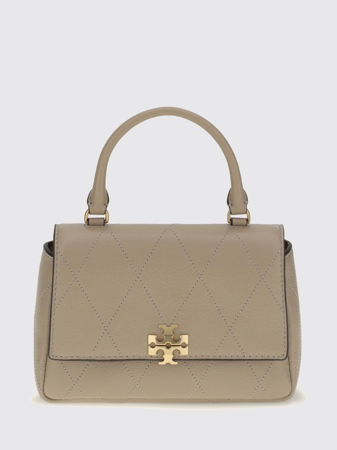 Tory Burch Charlie Mini Bag in Matelassé Leather with a Chain Strap · OS