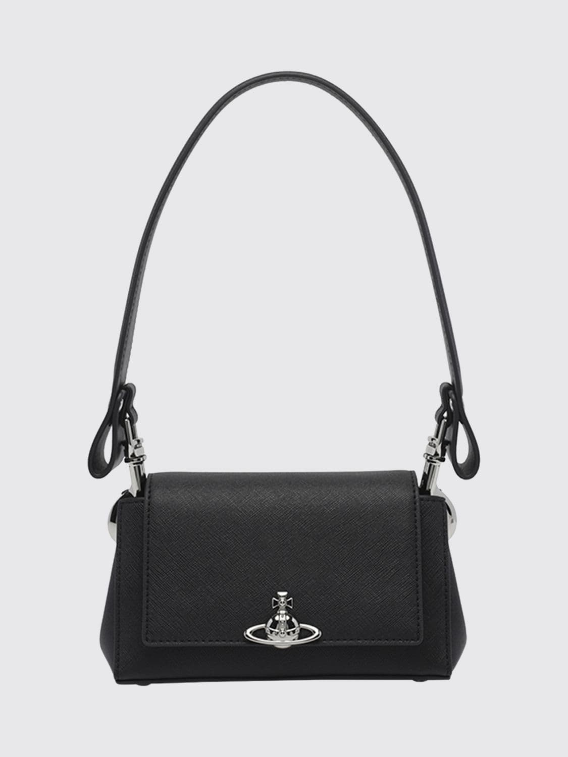 Vivienne Westwood Hazel Mini Shoulder Bag with Orb Logo and Chain Strap