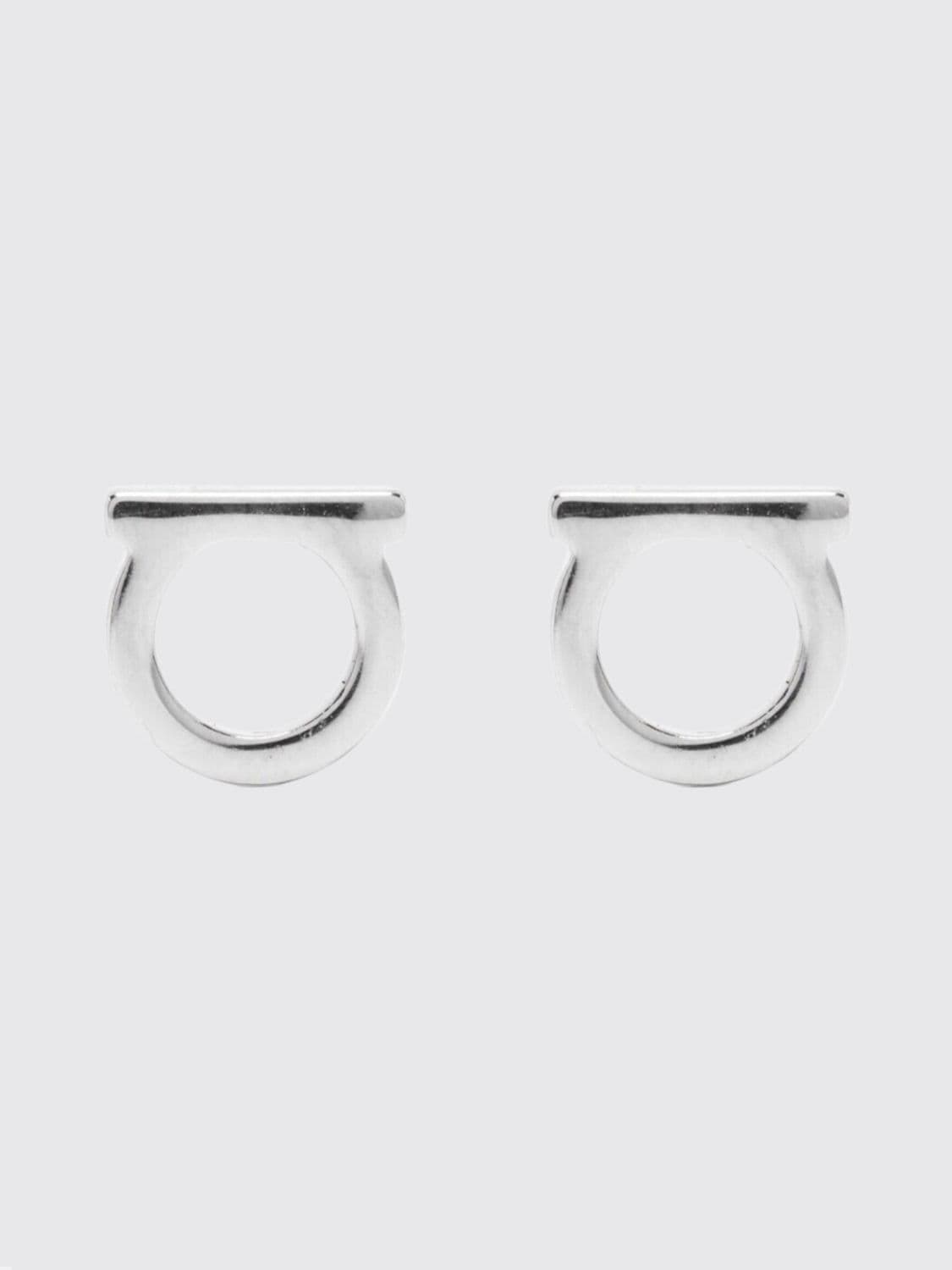 Ferragamo Silver-tone Brass Logo Jewellery · OS