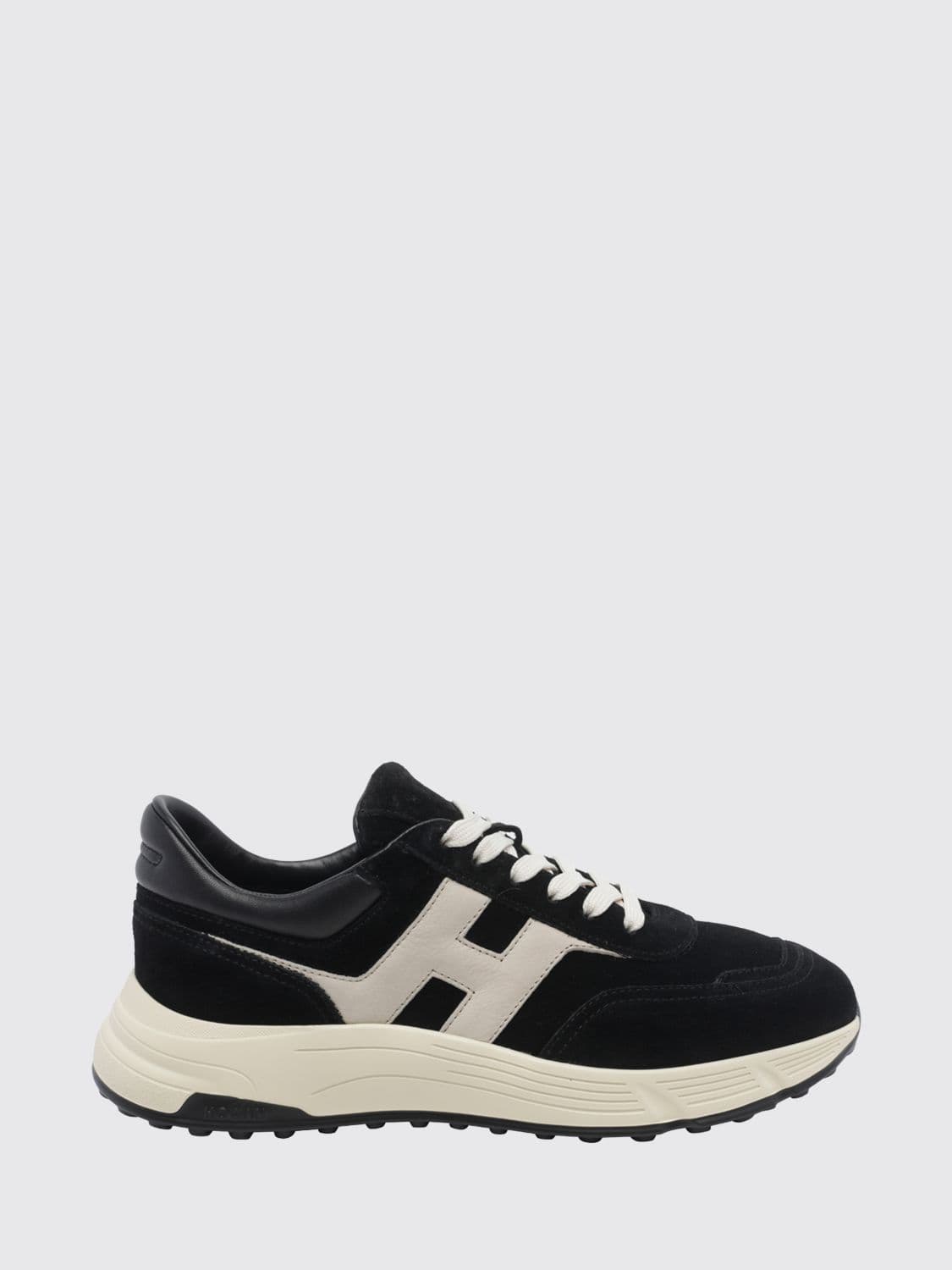 Hogan Hyperlight Suede Leather Trainers with Chunky Sole