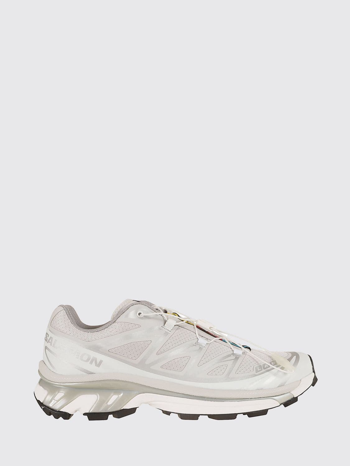 Salomon XT-6 Sporty Technical Mesh Sneakers with Notched Sole
