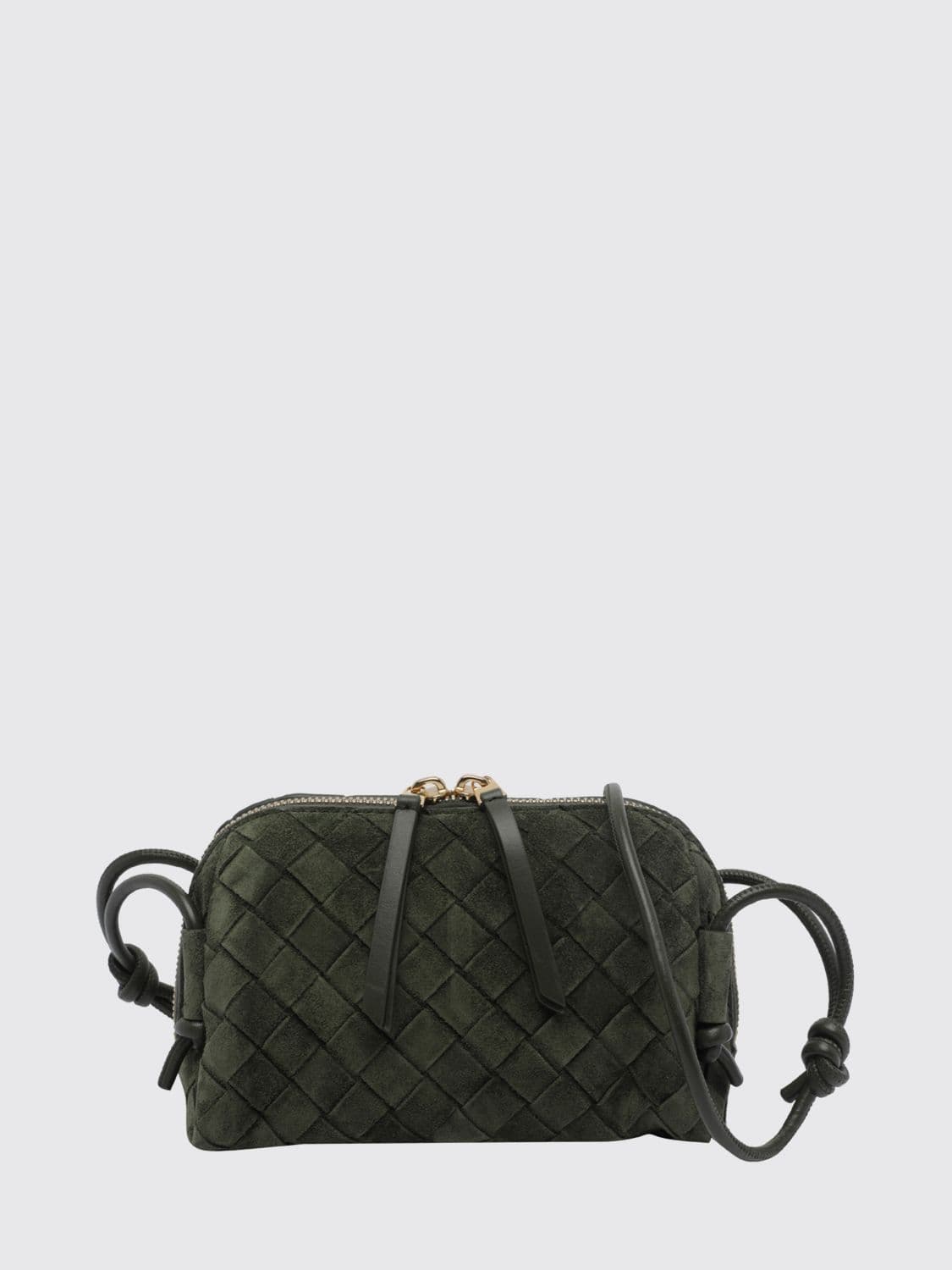 Bottega Veneta Concert Intrecciato Suede Leather Mini Bag · OS