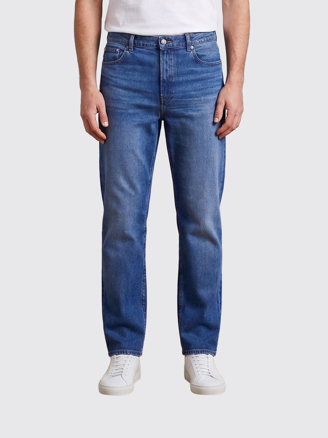 A.p.c. A. P.C. Martin Straight-Leg Mid-Rise Cotton Denim Jeans