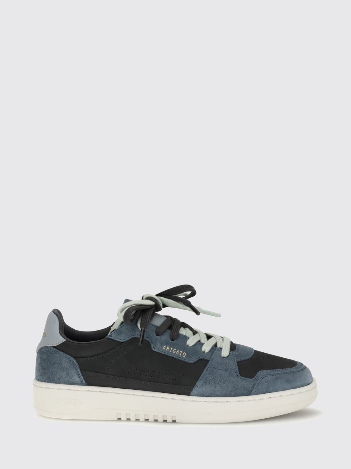 Axel Arigato Dice Lo Bicolour Nubuck and Suede Trainers