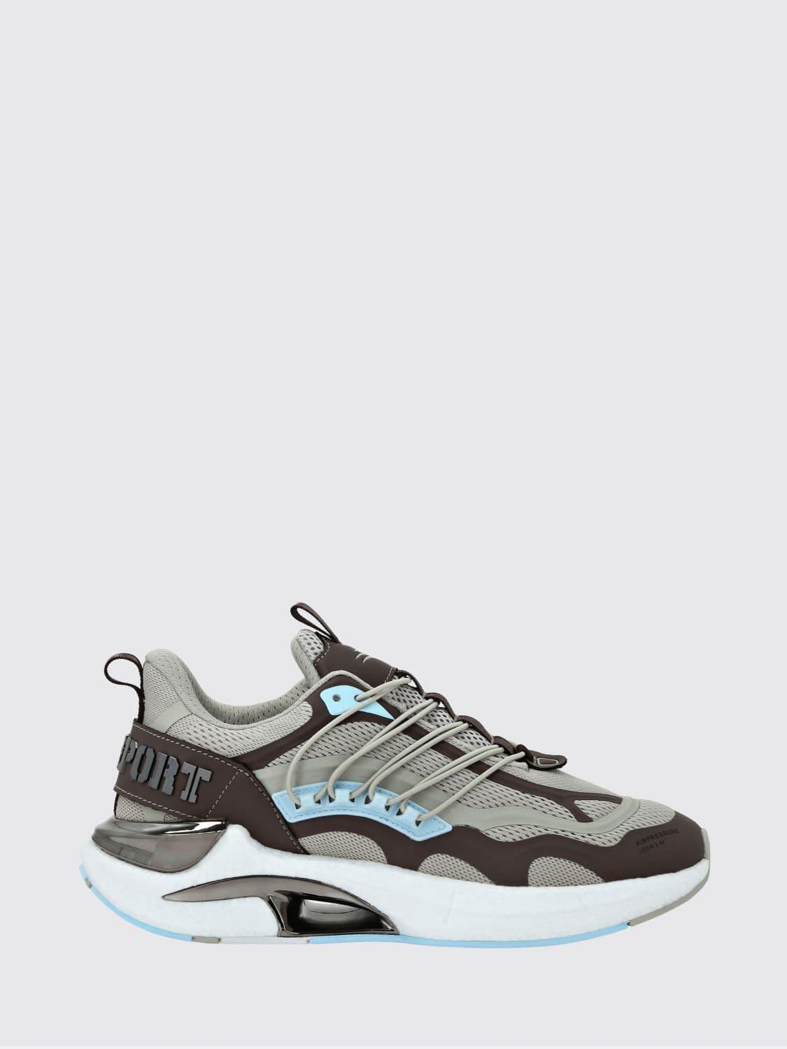 Plein Sport Air Pressure Gen. X.04 Low-Top Sneakers in Mesh with Chunky Sole