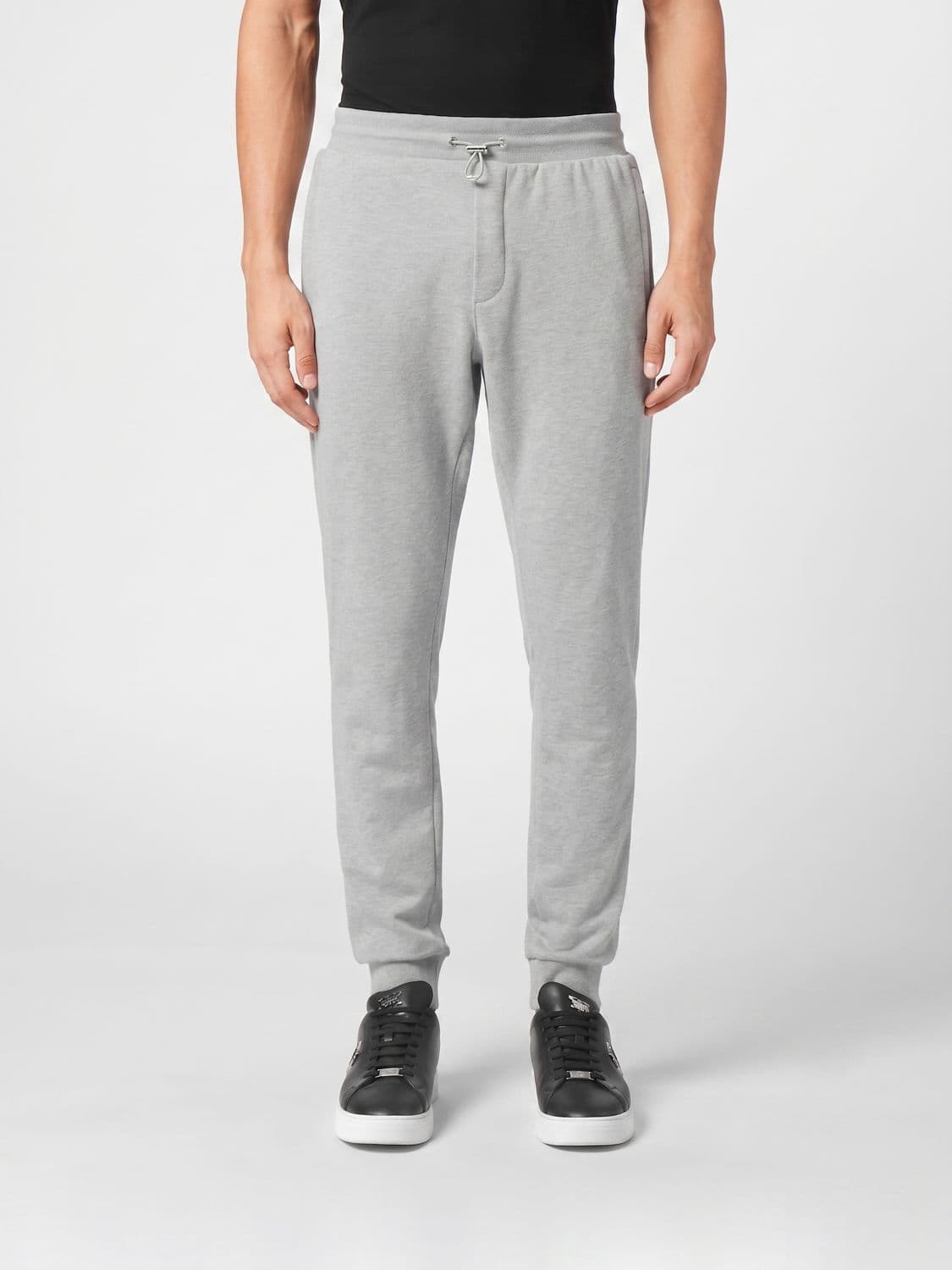 Philipp Plein Slim-Fit Jersey Jogging Trousers with Contrast Logo