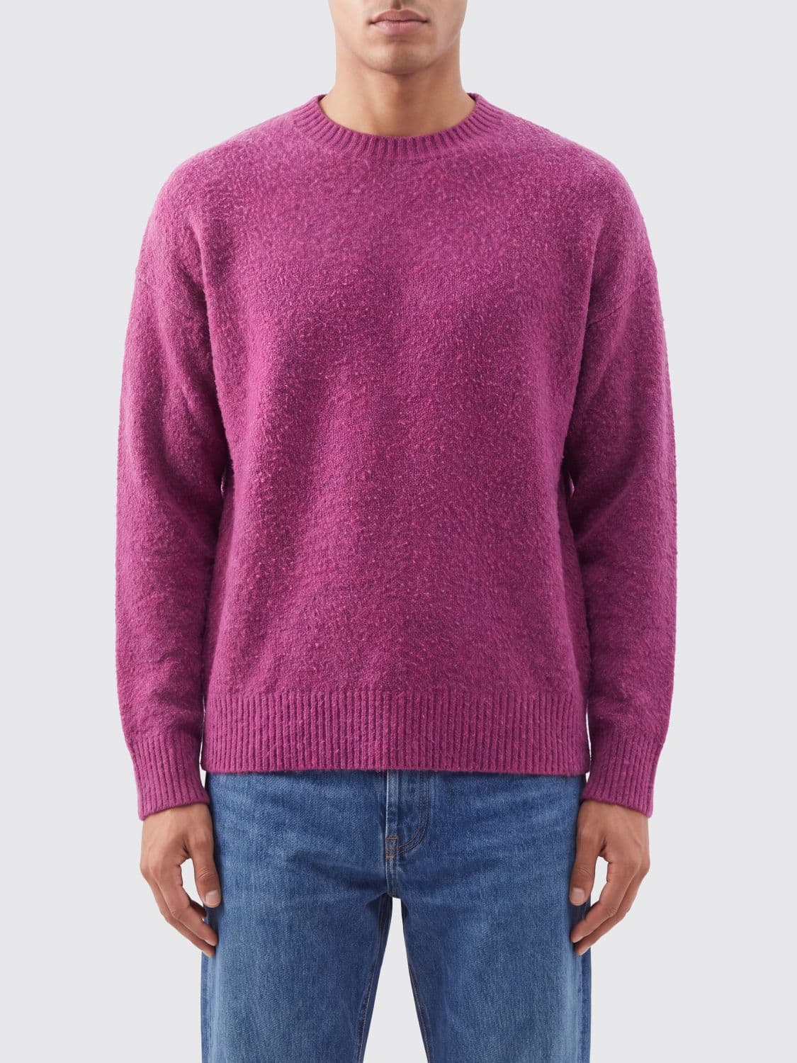 Roberto Collina Relaxed Fit Wool Crewneck Jumper