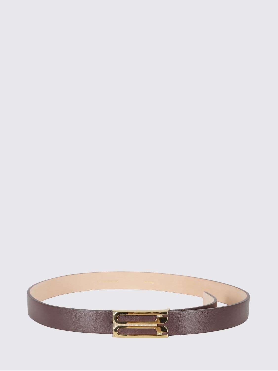 Victoria Victoria Beckham Shiny Calf Leather Belt