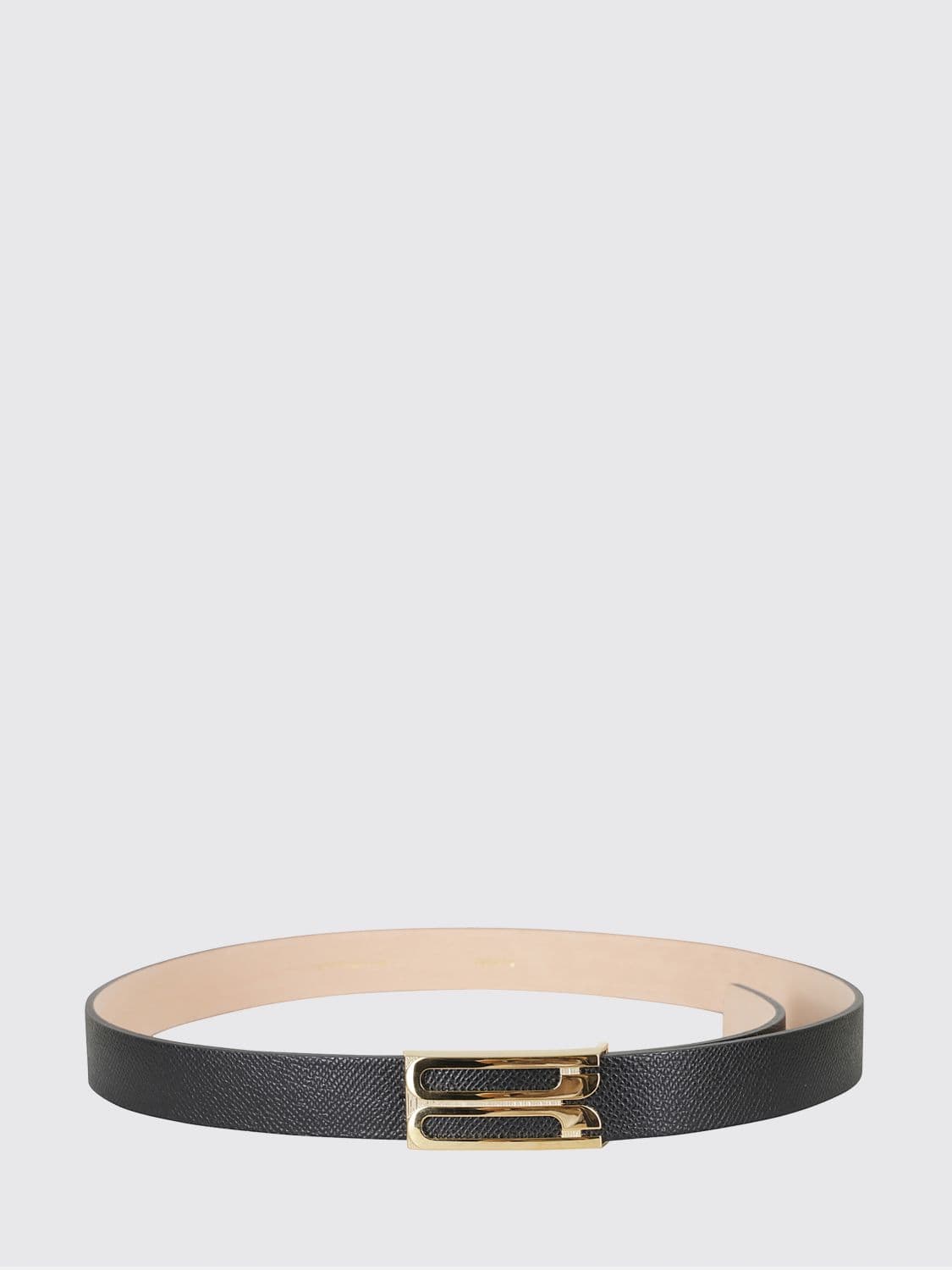 Victoria Victoria Beckham Grained Calf Leather Belt