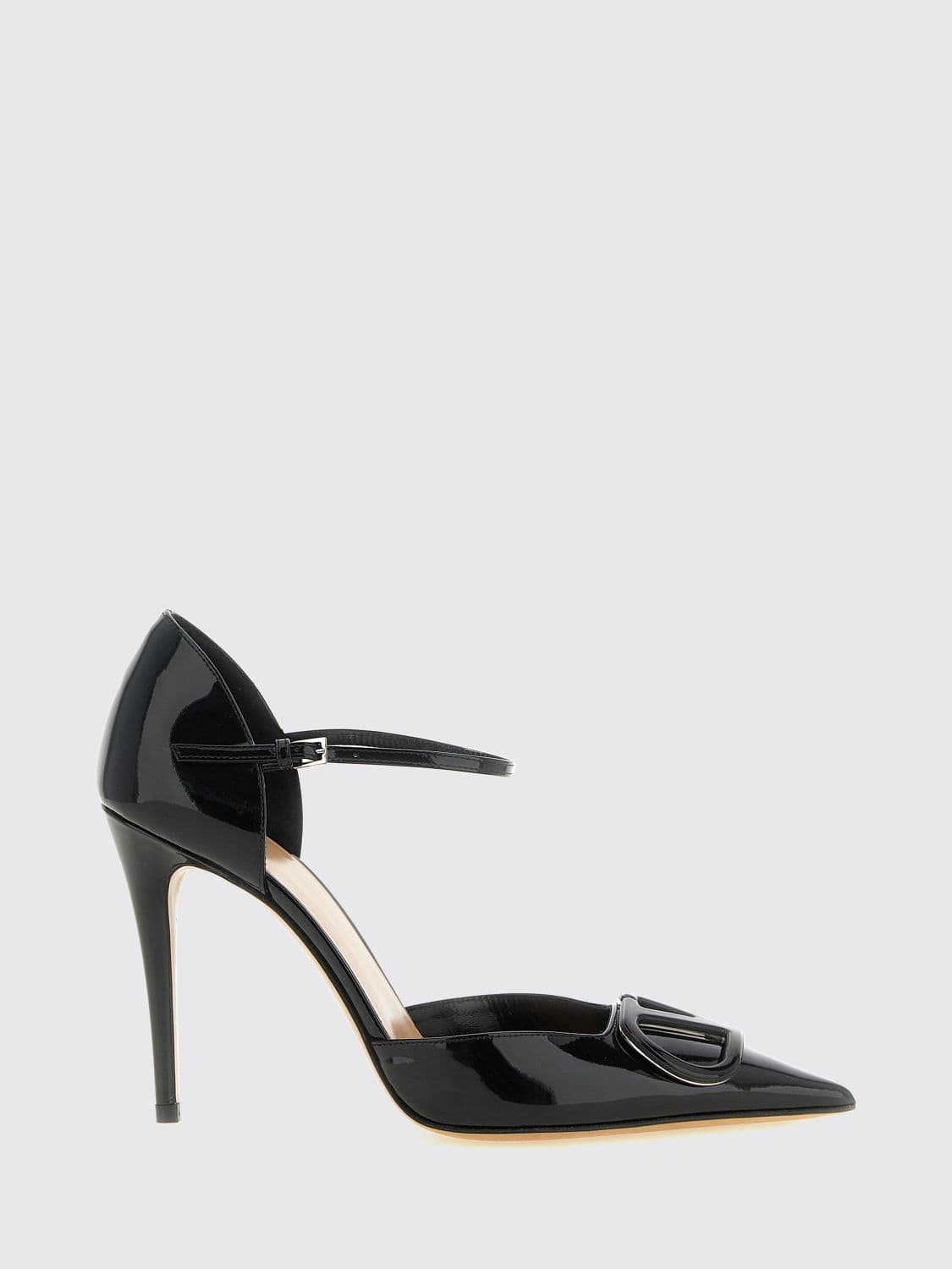 Valentino Garavani VLogo Signature Mary Jane Pumps in Patent Leather