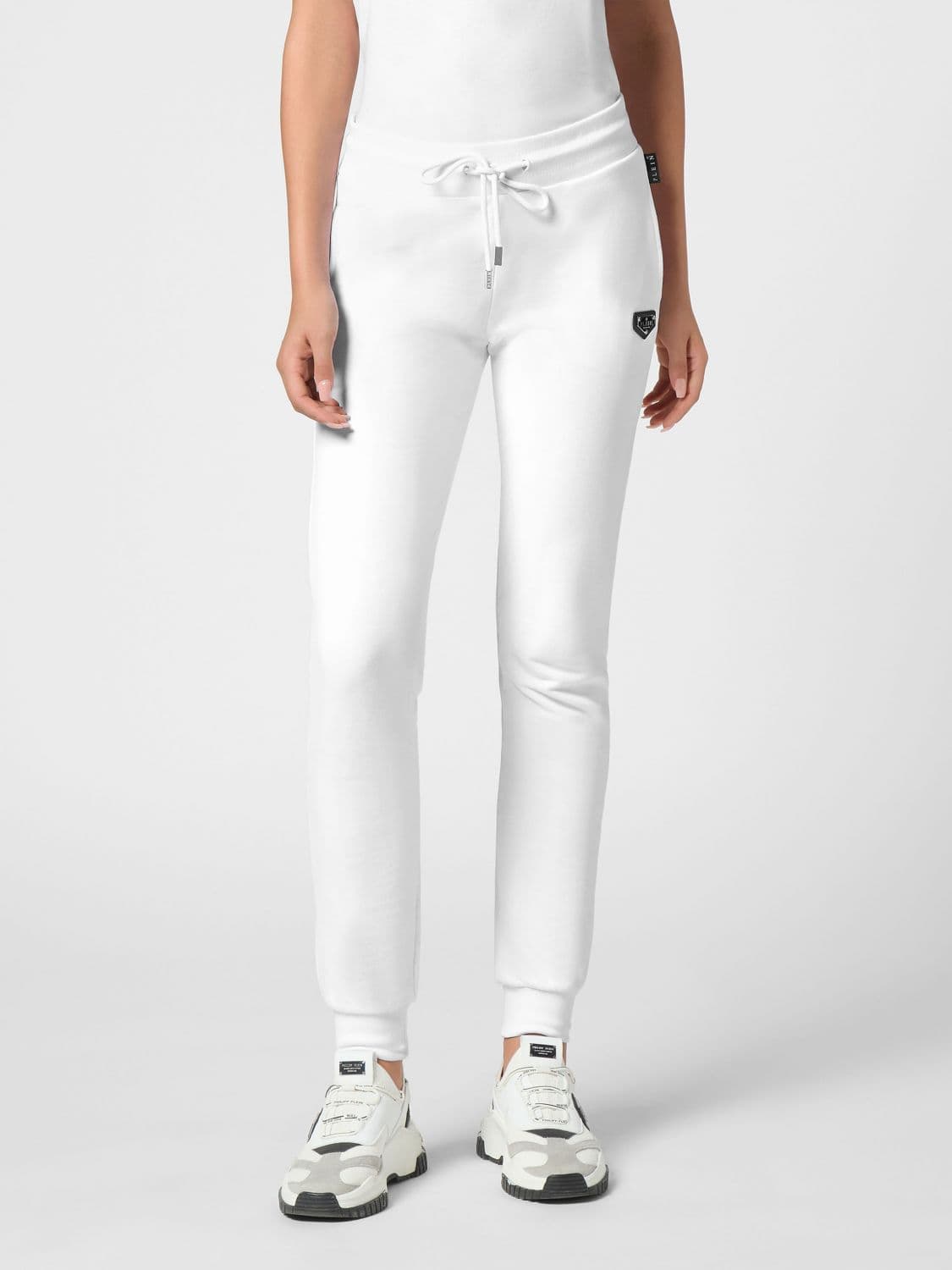 Philipp Plein Jersey Track Trousers with Drawstring Waist