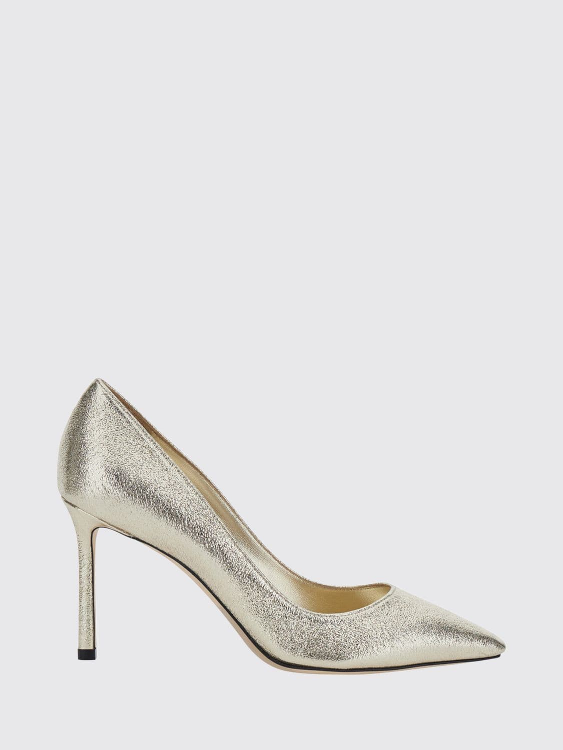Jimmy Choo Romy 85 Laminated Leather Stiletto Pumps