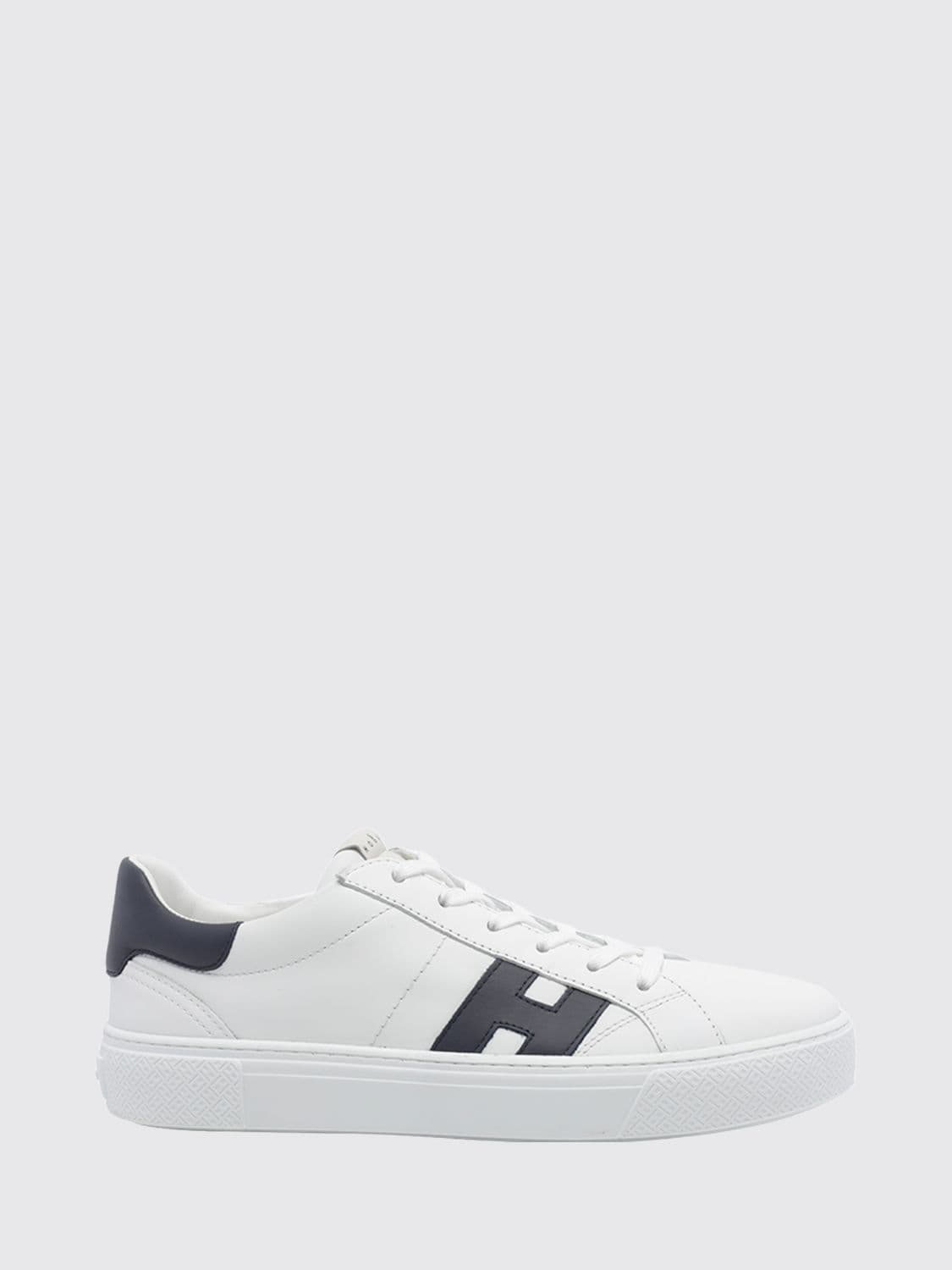 Hogan Crosswind Smooth Calfskin Sneakers with H Logo