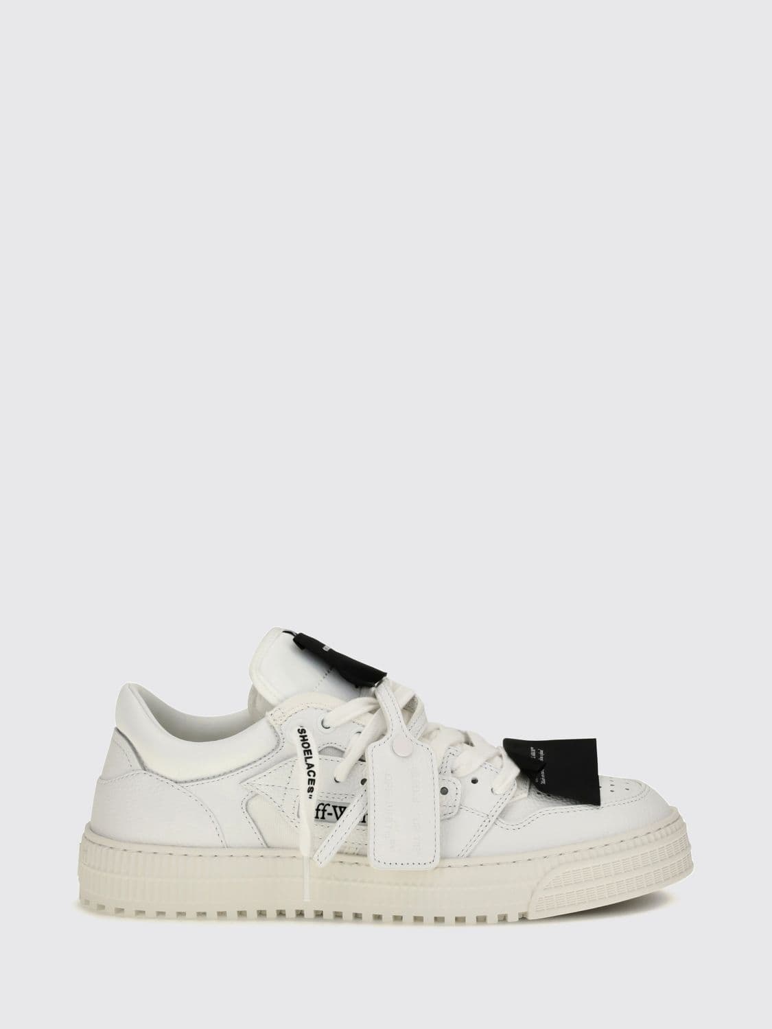 Off-White 3.0 Court Grained Calfskin Low Top Sneakers