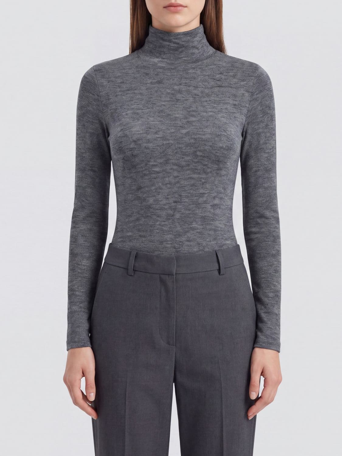 Jil Sander Slim Fit Pure Wool Turtleneck Jumper
