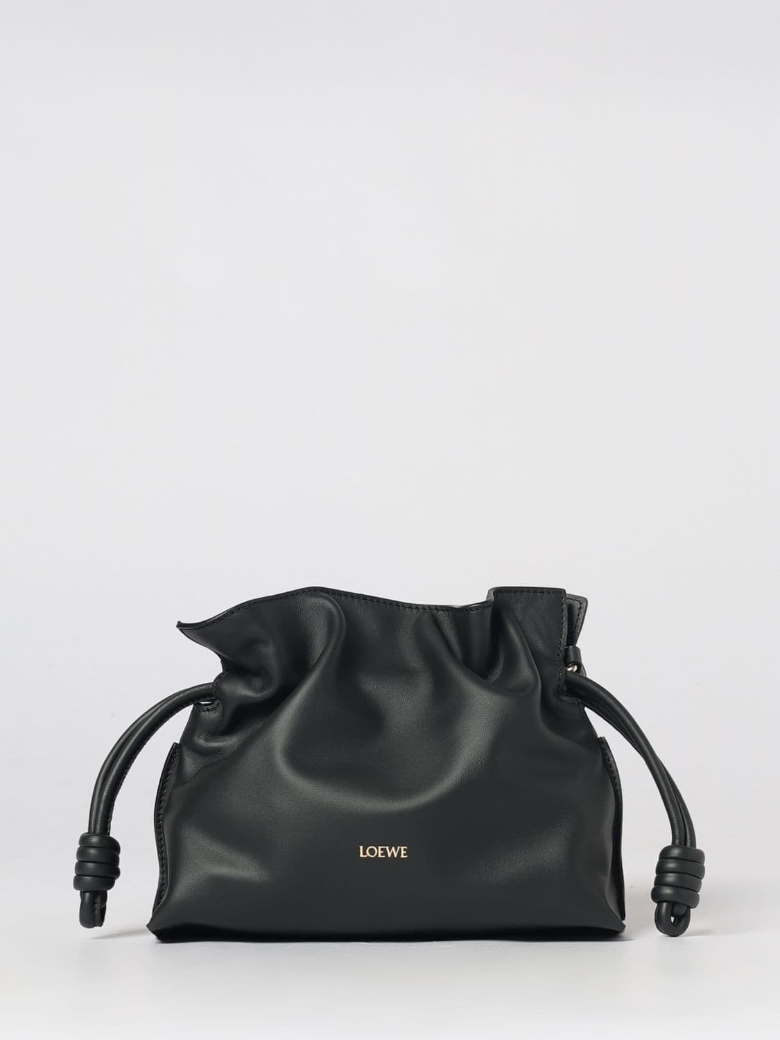 Loewe Flamenco Calfskin Mini Bucket Bag with Drawstring · OS