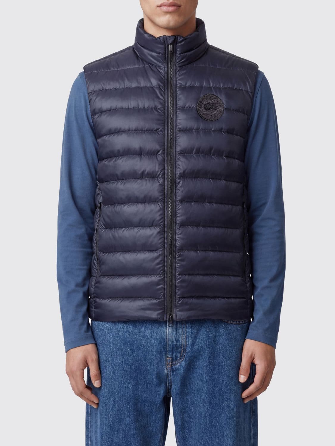 Canada Goose Stratus Quilted Water-Repellent High-Neck Vest · XL
