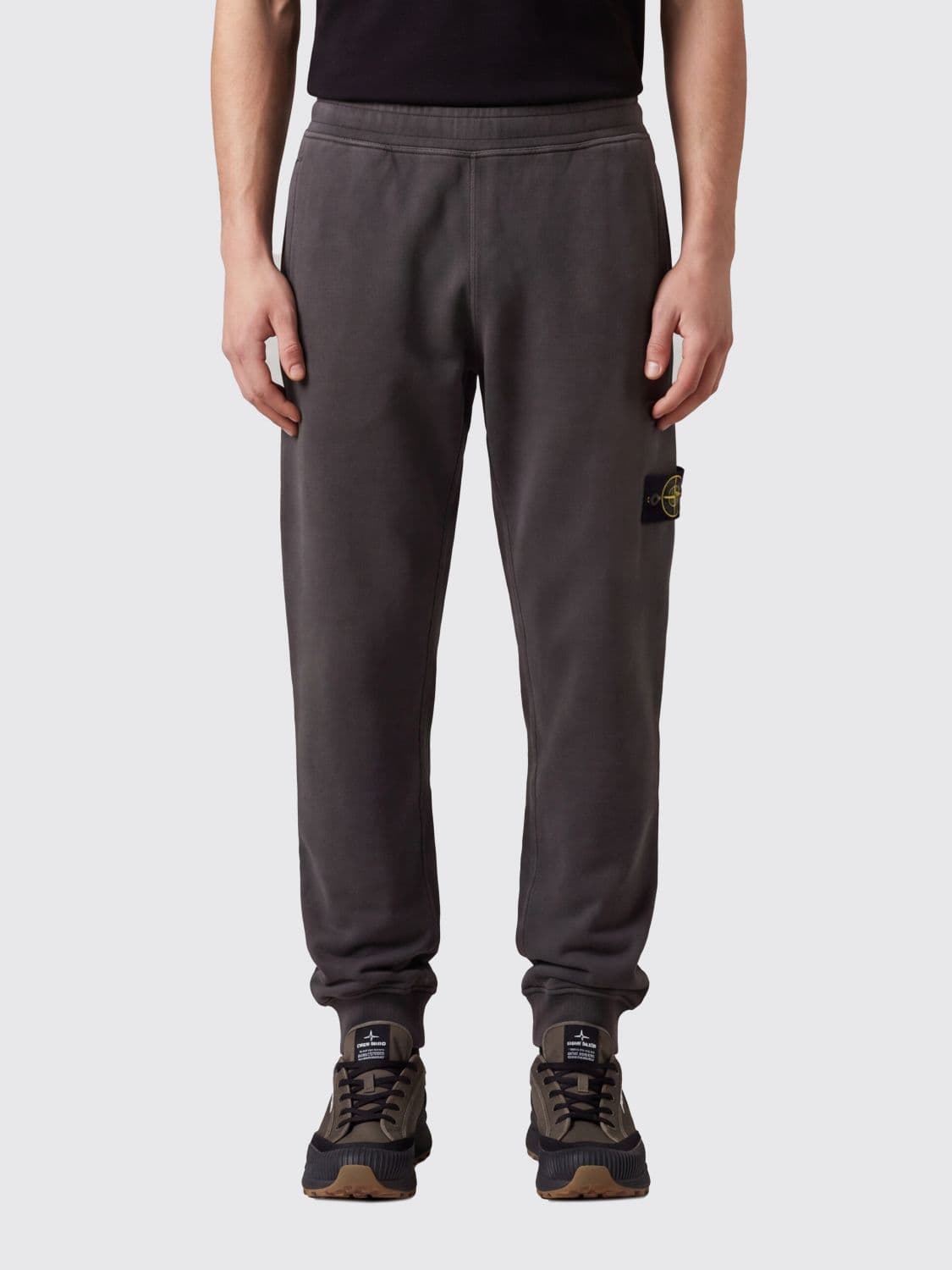 Stone Island Jogging Trousers in Recycled Polyester with Compass Logo
