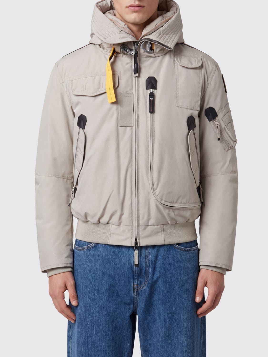 Parajumpers Gobi Waterproof Nylon Bomber Jacket with Adjustable Hood