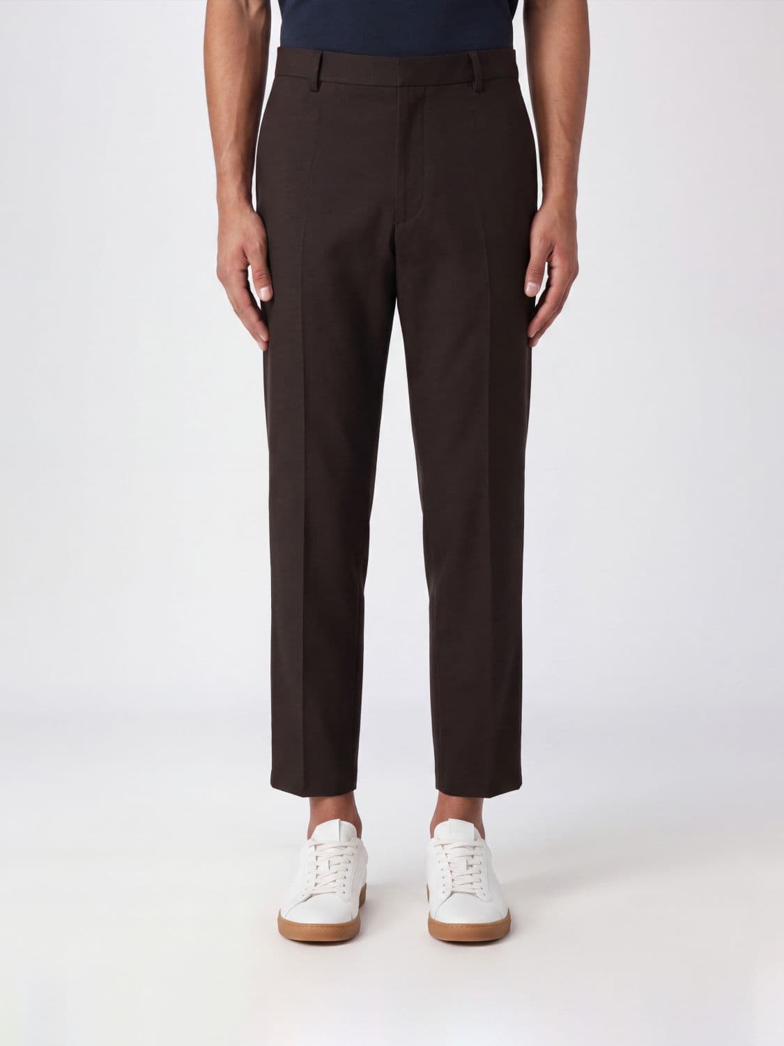 Jil Sander Slim Fit Tailored Wool and Mohair Trousers