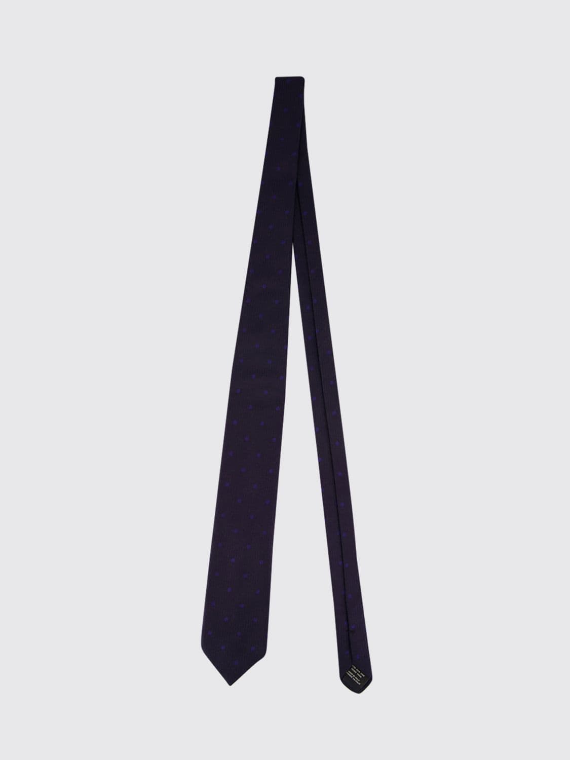 Tom Ford Micro Polka Dot Patterned Tie in Pure Silk · OS